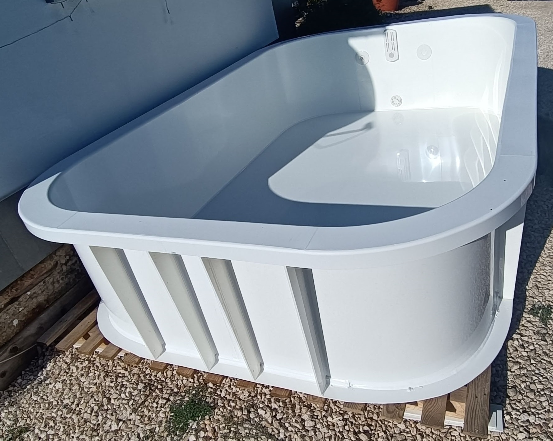 Mini piscina elevadas
